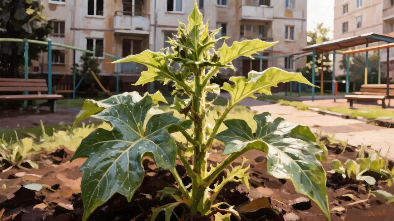 🌾 Трава, покос и незванный гость