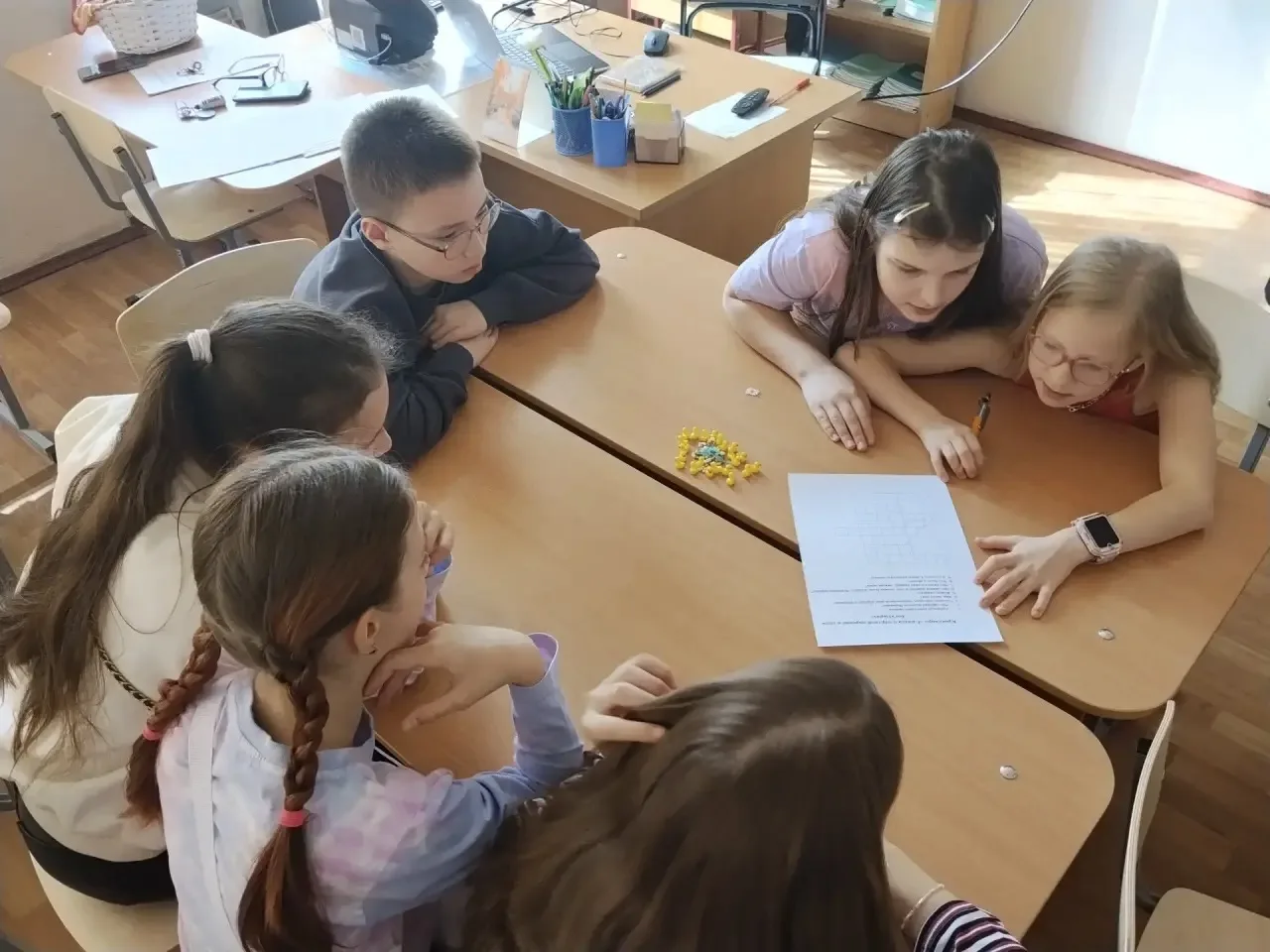 💢 Любимые сказки Пушкина: познавательно и поучительно  🔶 В школьном здании №2 на 2-й Напрудной учени