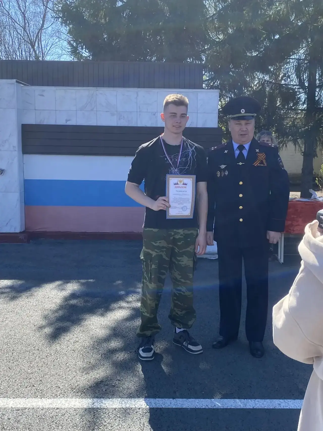 Сегодня наша школа принимала участие в спартакиаде допризывной молодежи по военно-прикл...