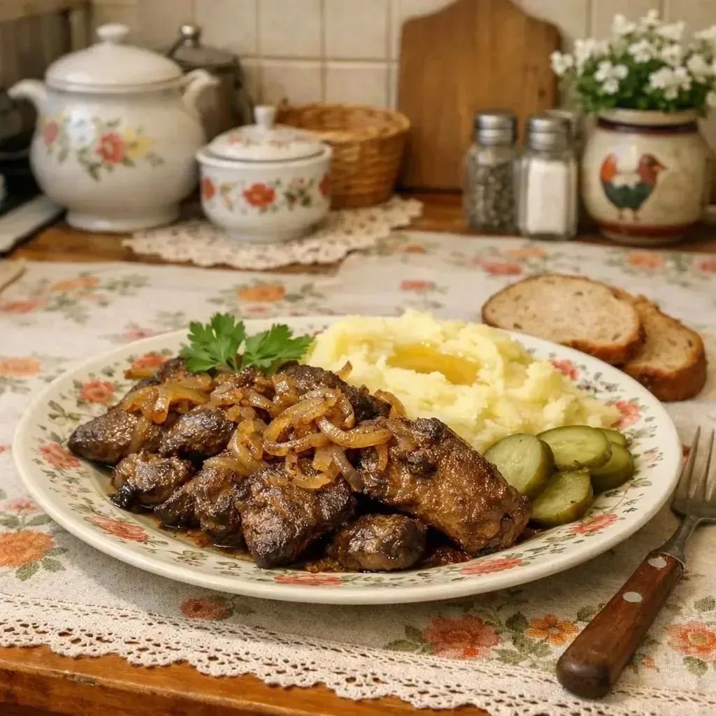 🥩 ЖАРЕНАЯ ПЕЧЕНЬ САМЫЙ ВКУСНЫЙ РЕЦЕПТ
