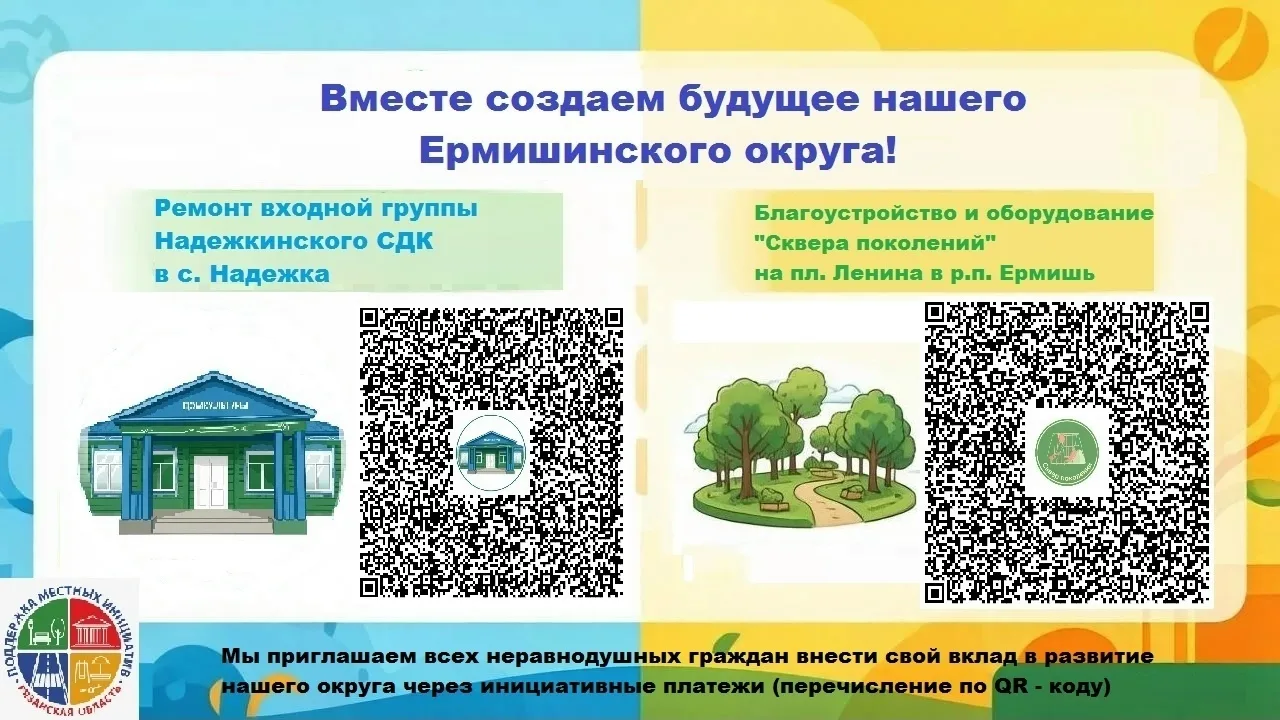 ✨Вместе создаем будущее нашего округа!
Друзья, в этом году мы с вами реализуем два важных и долгожда