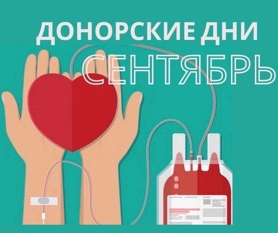 Донорские дни в сентябре: где и когда сдать кровь