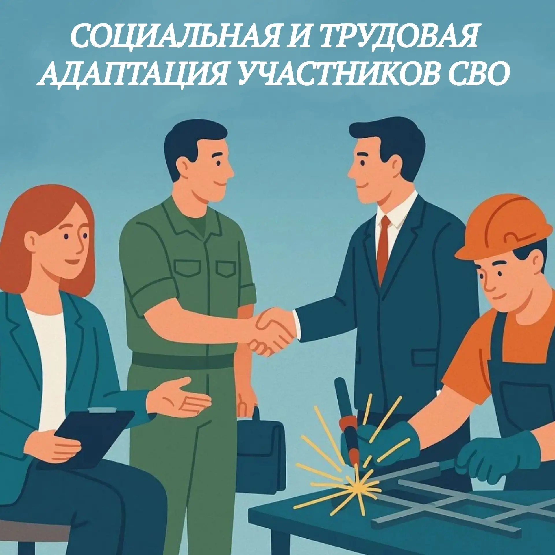 Важные рекомендации для работодателей по трудоустройству участников СВО
 
Российской трёхсторонней к