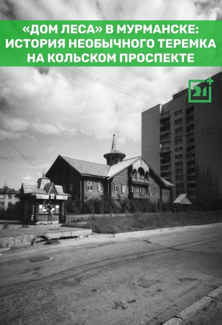 На Кольском проспекте в Мурманске стоит деревянный терем, который изначально не планиро...