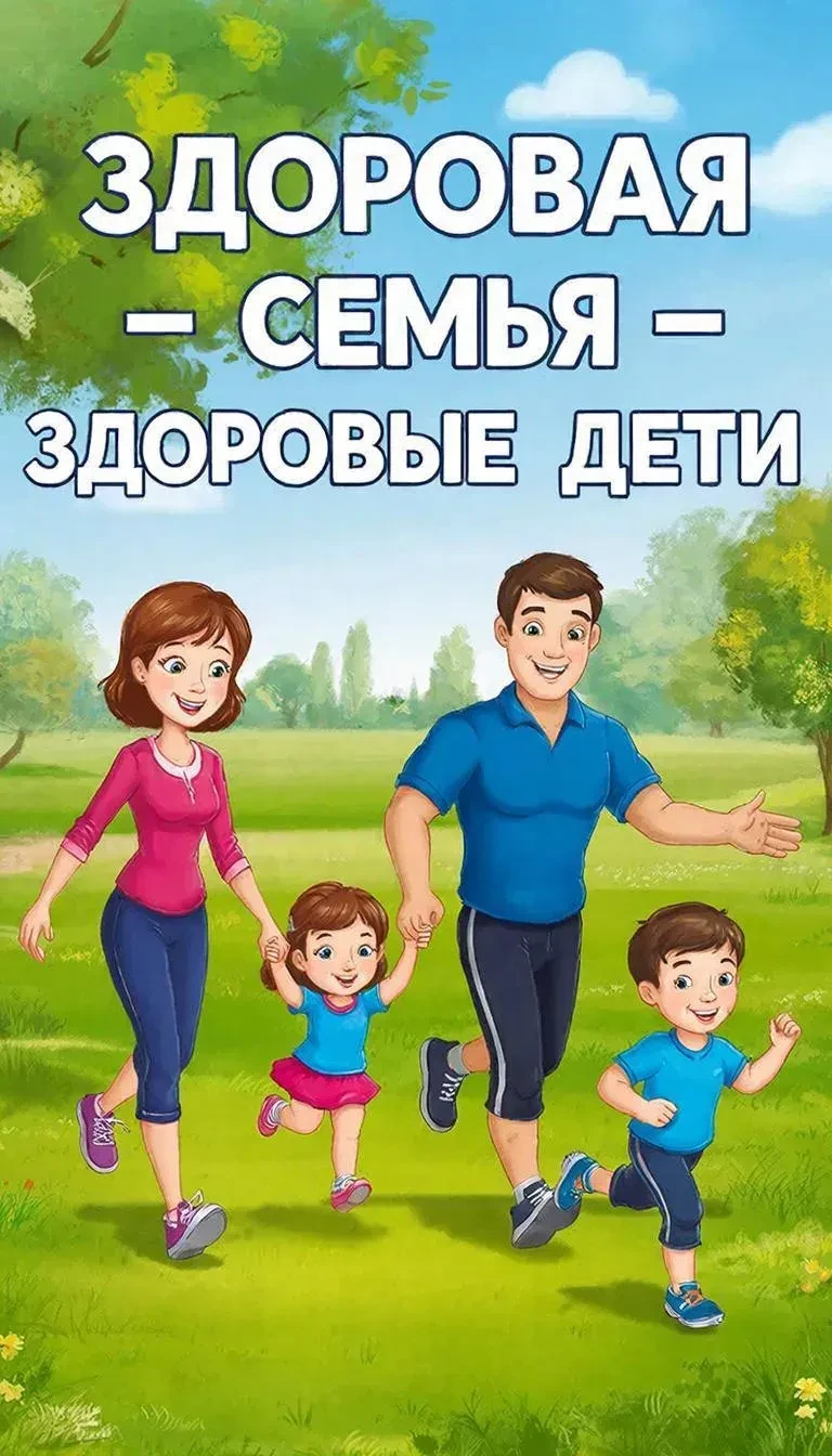 Консультация на тему  "Здоровая семья -здоровые дети" от воспитателя Любови Леонтьевны