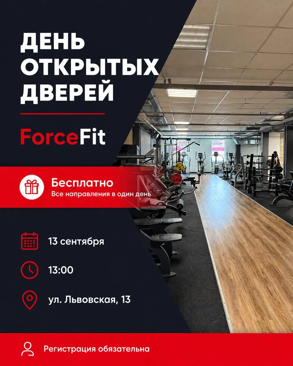 🔥 День открытых дверей в ForceFit!
