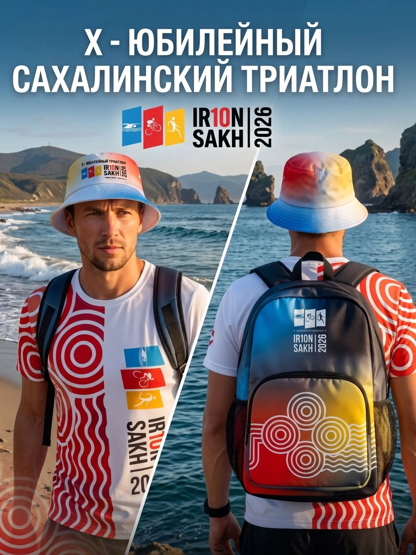 😍 Друзья! Пока вы любуетесь атрибутикой X юбилейного сахалинского триатлона IronSakh, ...