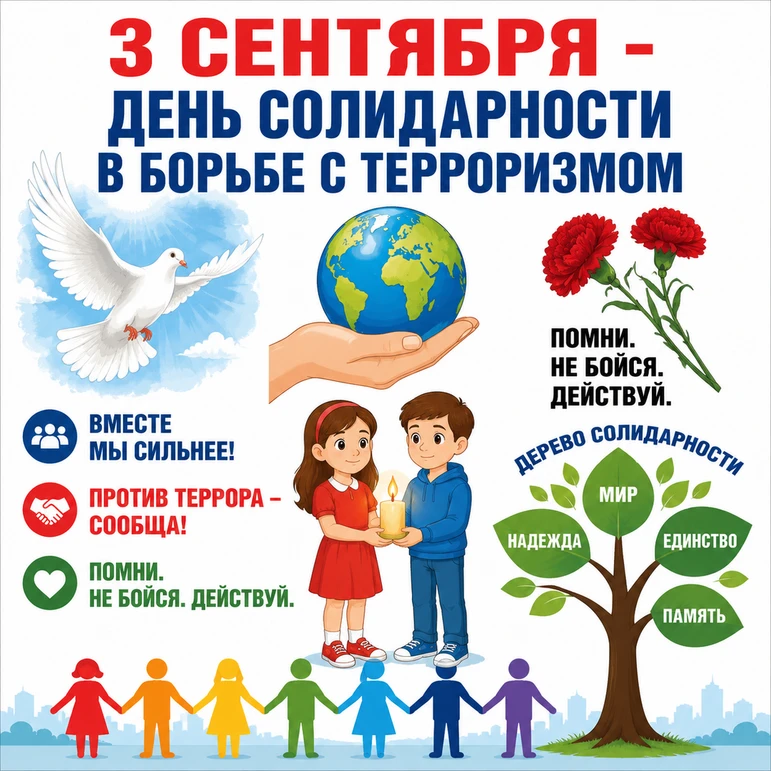 В нашем детском саду прошла тематическая беседа «Мы – против терроризма»