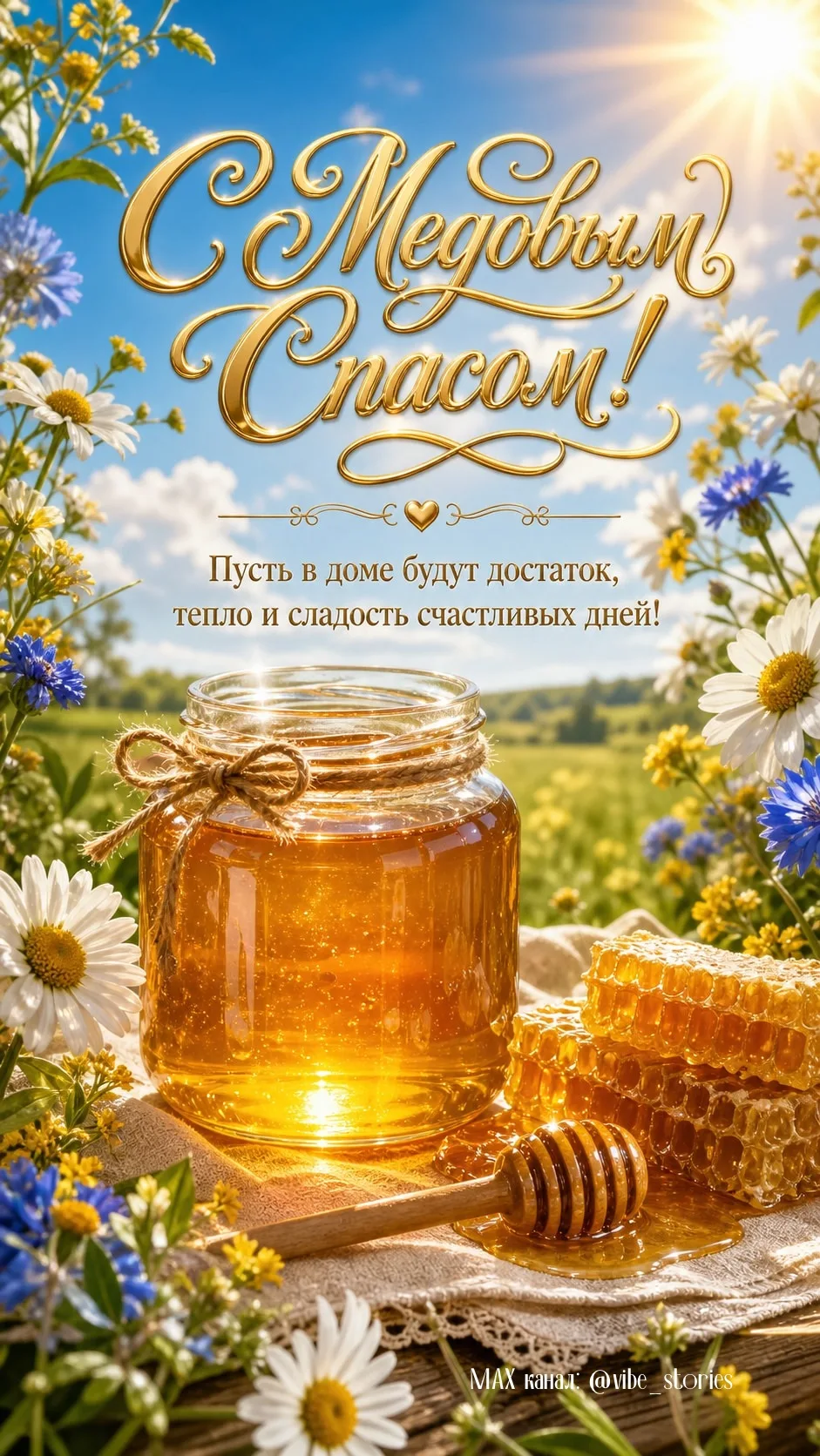 С Медовым Спасом! 🍯