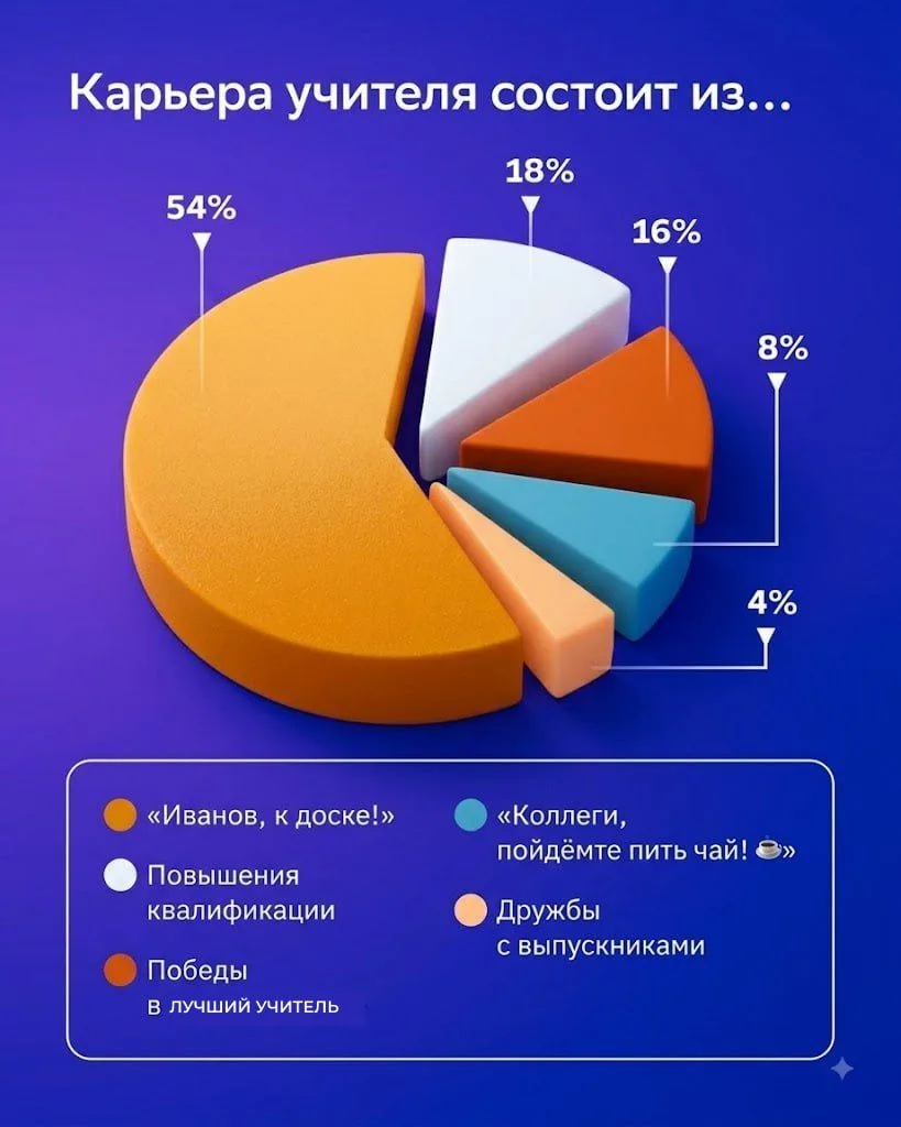 Из чего состоит жизнь учителя?