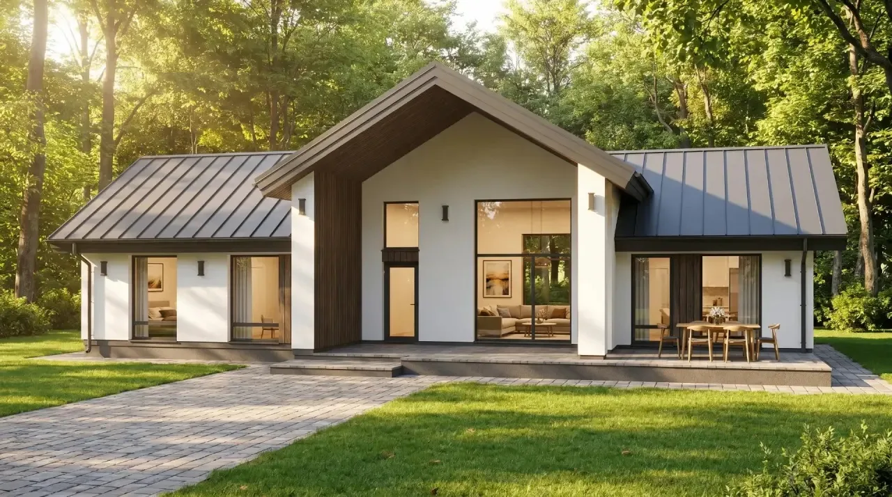 🏠 Дом с панорамным видом на озеро в КП «Идиллия».