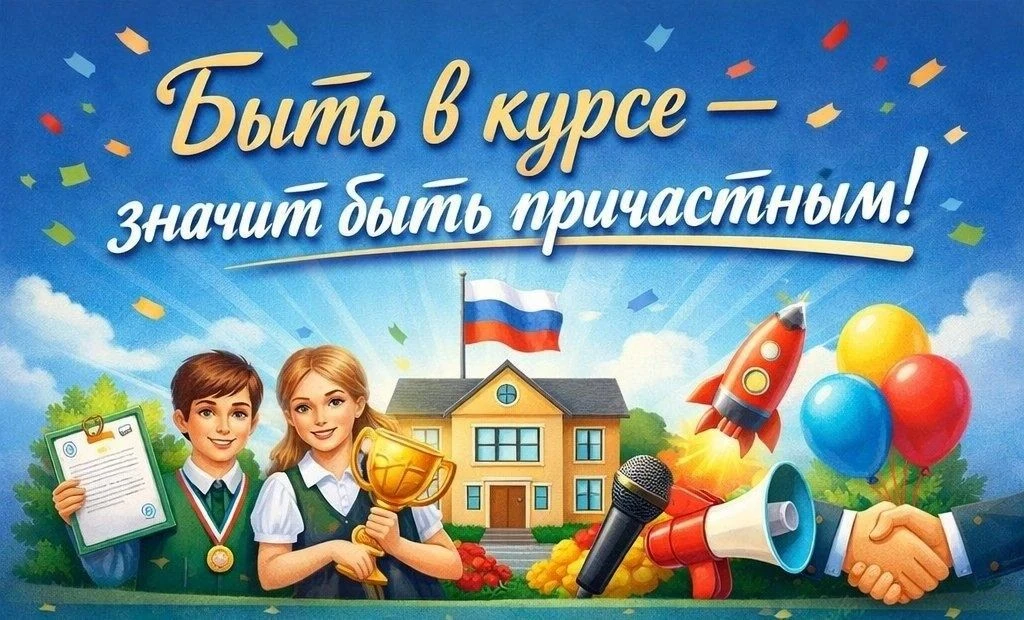 ✨ Быть в курсе — значит быть причастным!