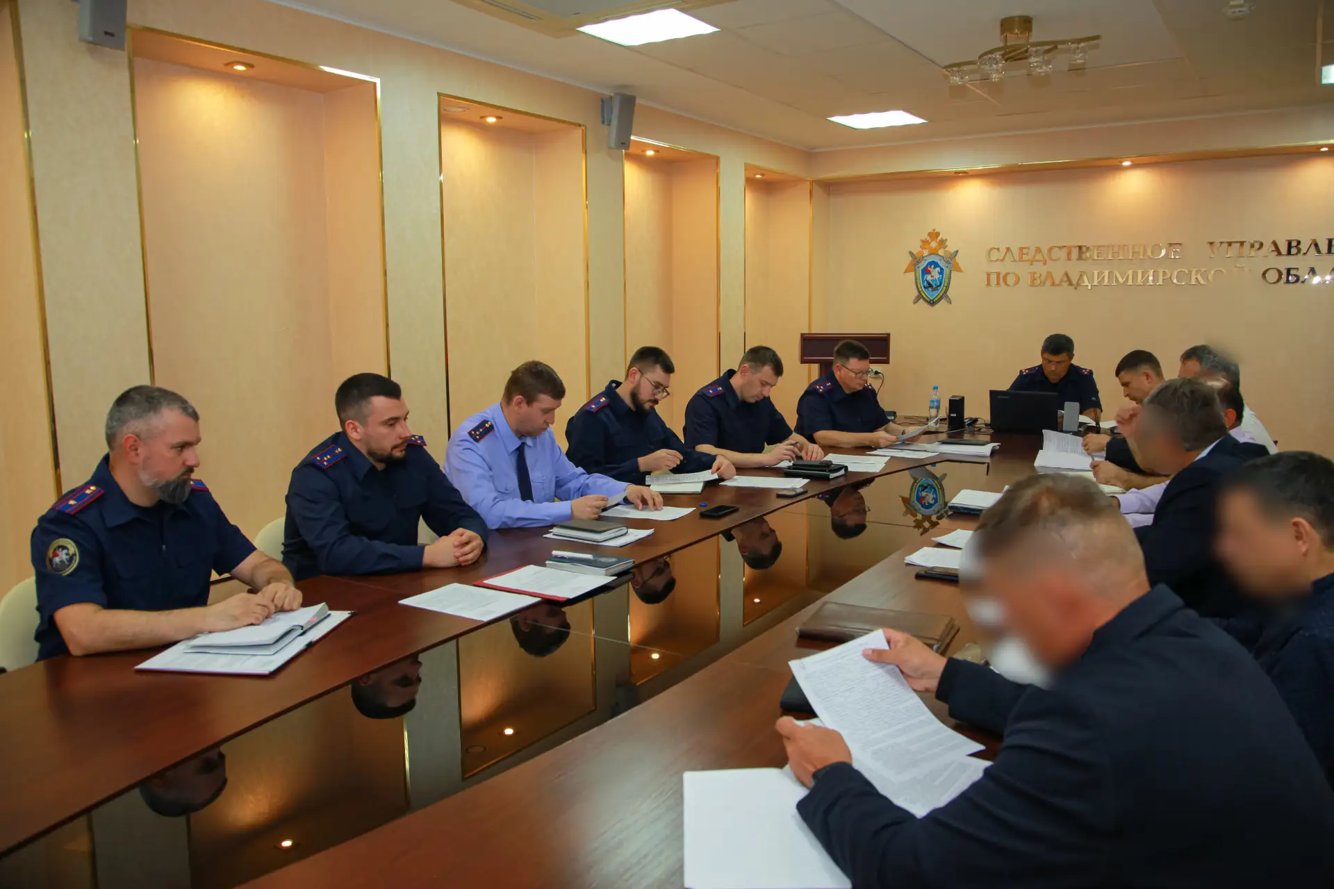 Руководство следственного управления провело совещание по вопросу раскрытия преступлени...