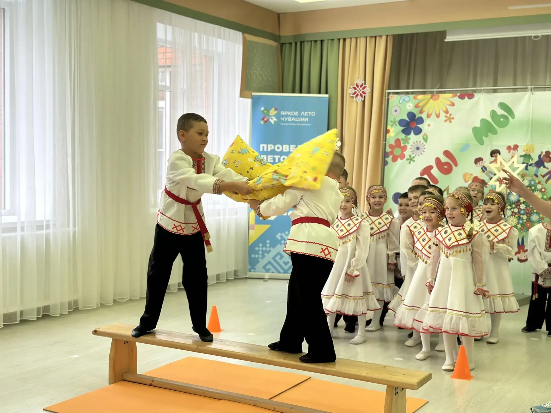 В детском саду «Лучик» прошёл праздничный концерт «Акатуй»! ☀🌾

Этот старинный чувашский праздник, 