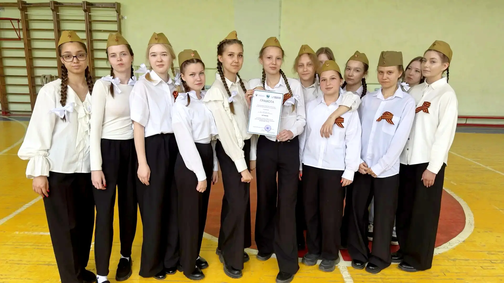 📢Смотр-конкурс строя и песни в Волжском филиале «ПГТУ»