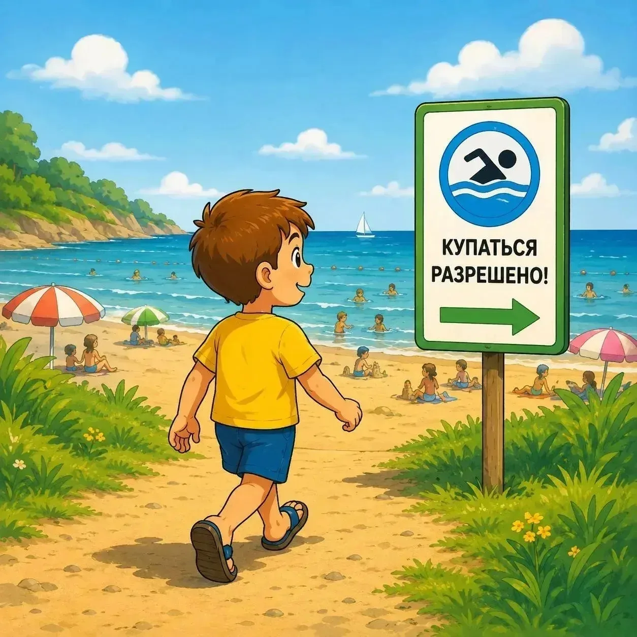 Простые правила для отдыхающих родителей . 

☀️ Лето в нашем крае – время отдыха на море, реках и оз