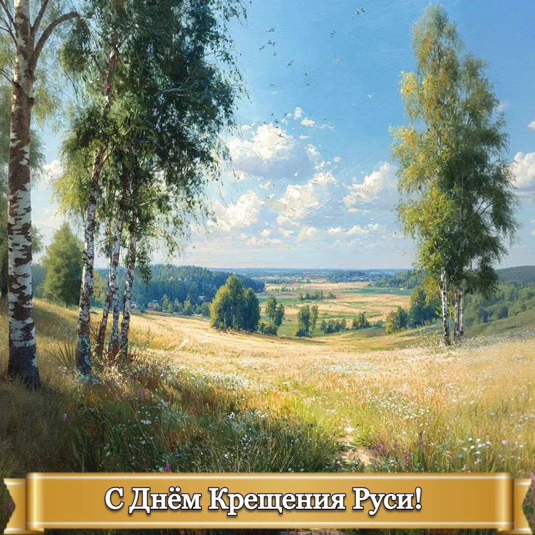 Дорогие родители и наши любимые звёздочки «СВЕТа»!

Сегодня мы отмечаем День Крещения Руси. Это не п