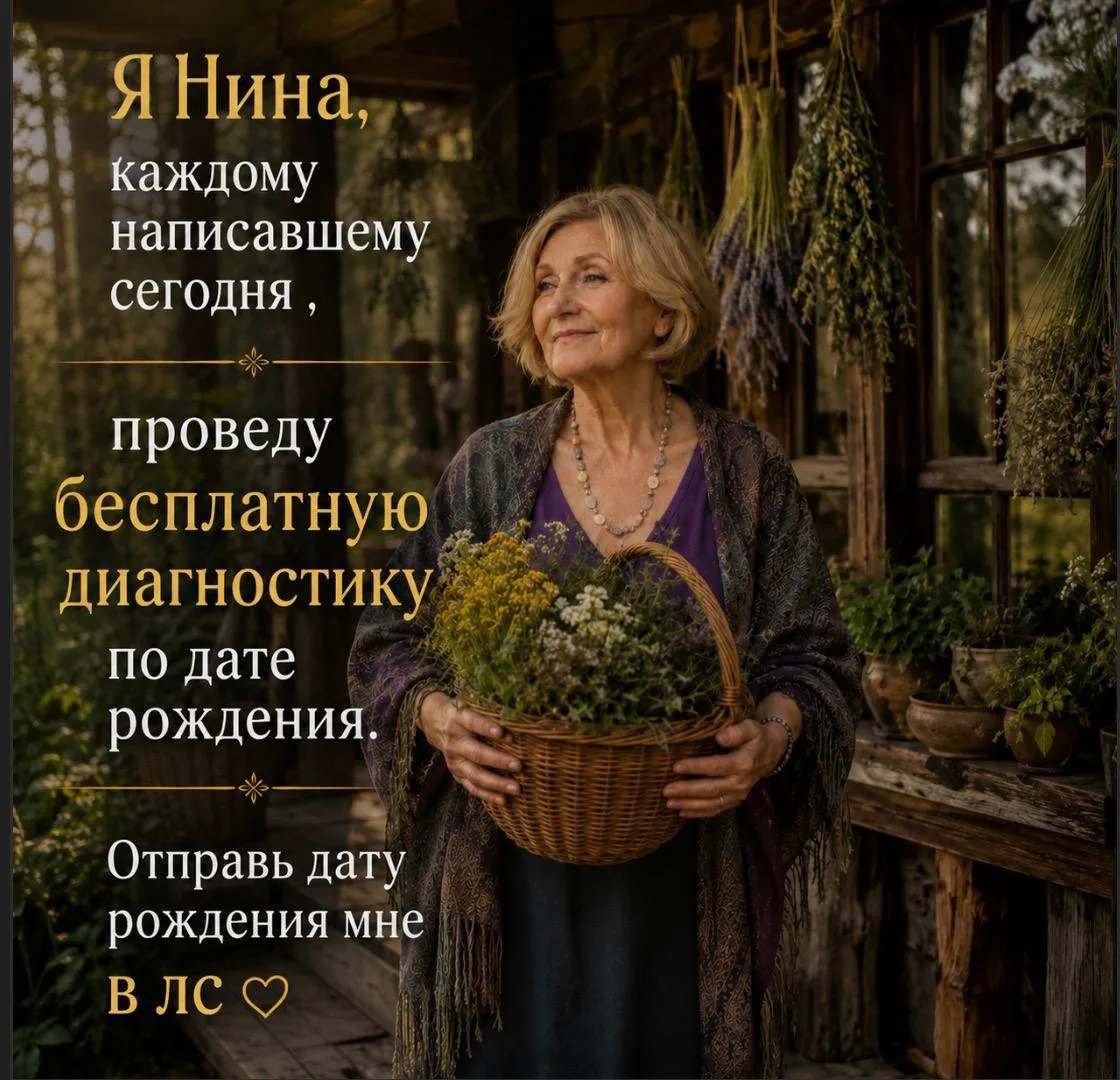 🌿 Травница Нина: прочитаю твою судьбу по травам
