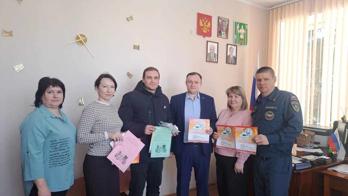 В рамках месячника пожарной безопасности, в целях профилактики пожарной безопасности  г...
