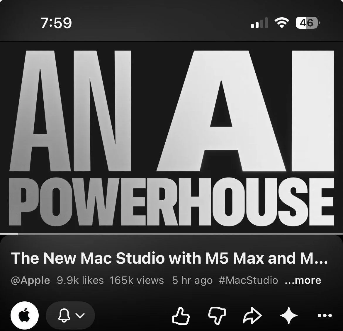 Apple снова столкнулась с проблемами из-за шрифтов в рекламе Mac Mini.