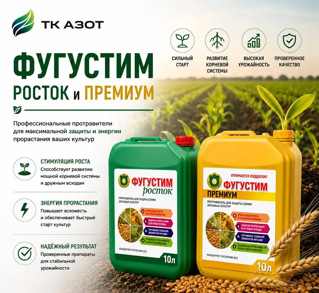 🌾 ФУГУСТИМ — СИЛЬНЫЙ СТАРТ ОЗИМЫХ⬆️