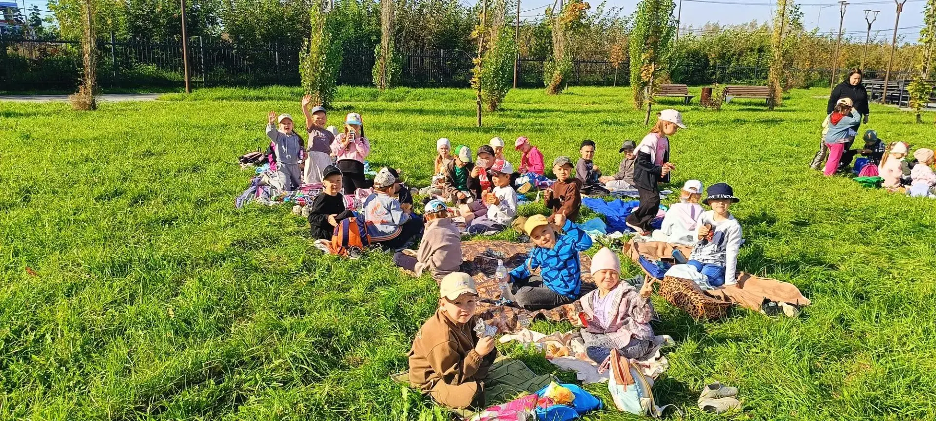 🌿 Турслёт в парке: учимся быть сильными и дружными 🌿