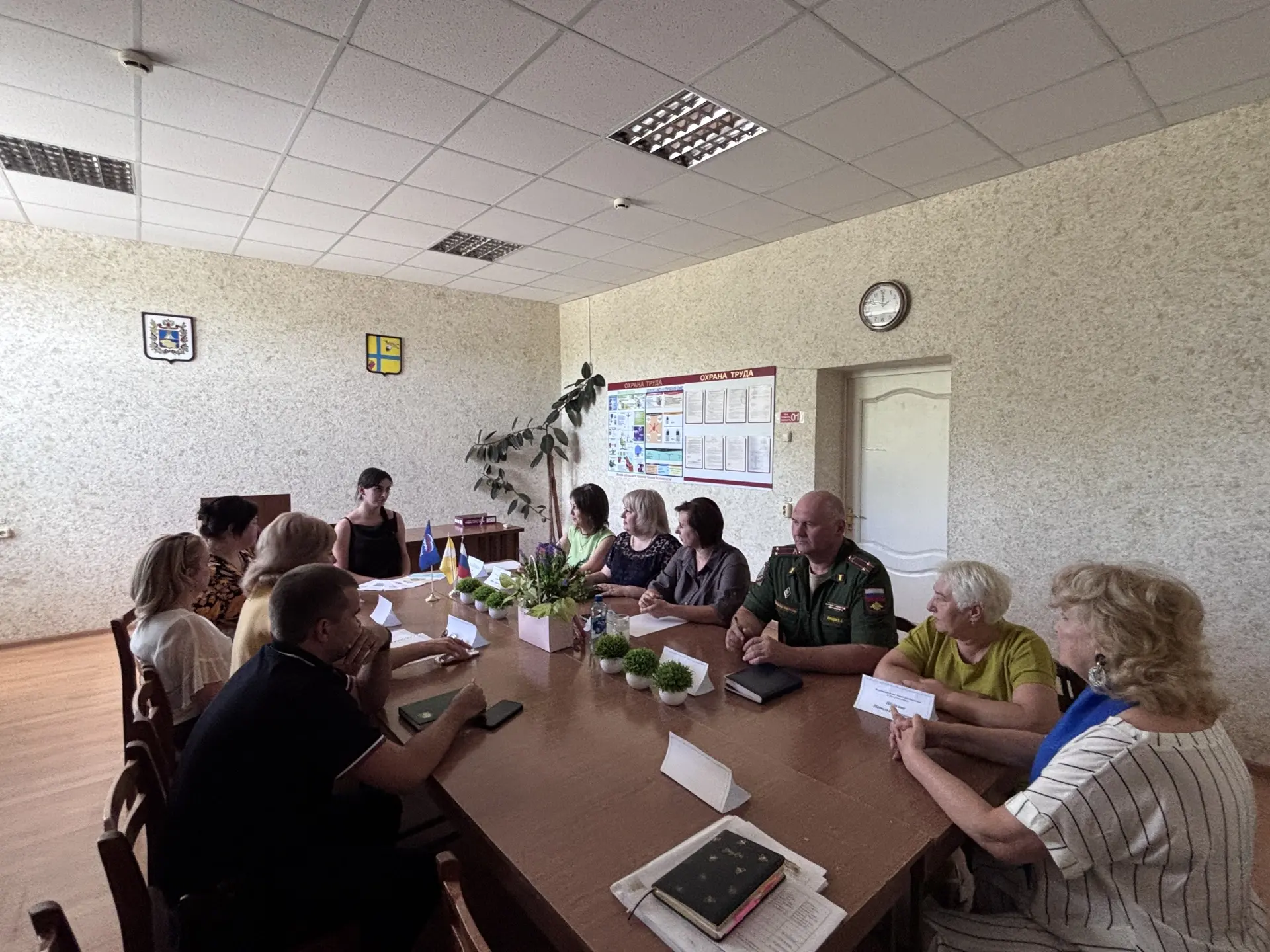 В управлении труда и соцзащиты населения в рамках всероссийской недели правовой помощи состоялся при