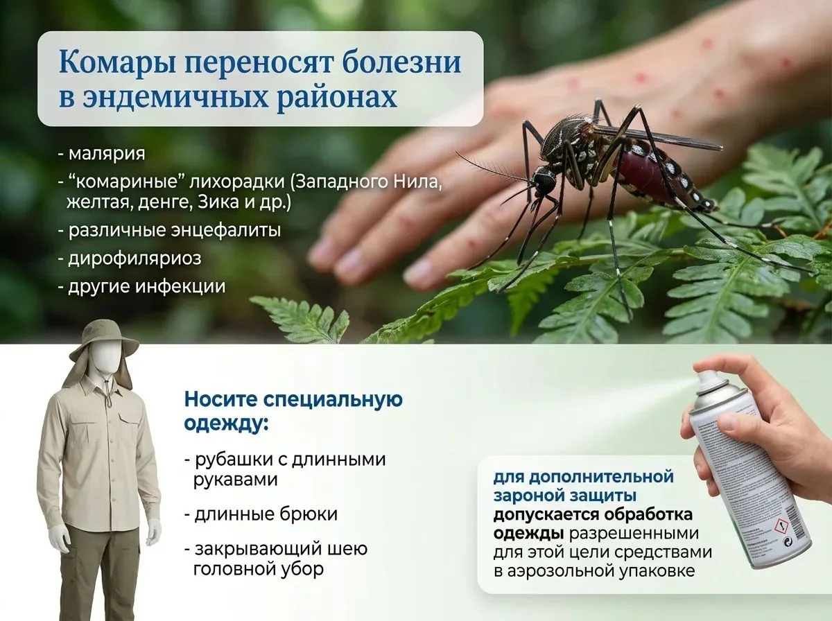 🦟Август — пора отпусков и... комаров. 🦟