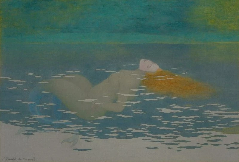 Sirene-Mermaid (1895) by Louis-Maurice Boutet de Monvel