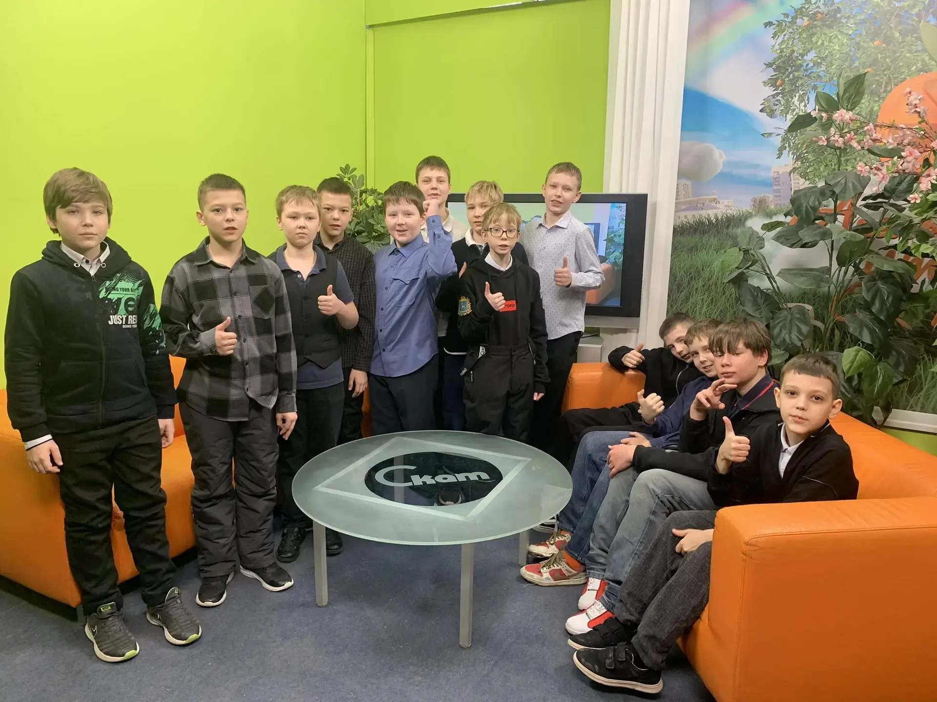Профориентационная экскурсия в ТРК «Скат». 26 февраля в рамках профориентационной работы учащиеся 5 