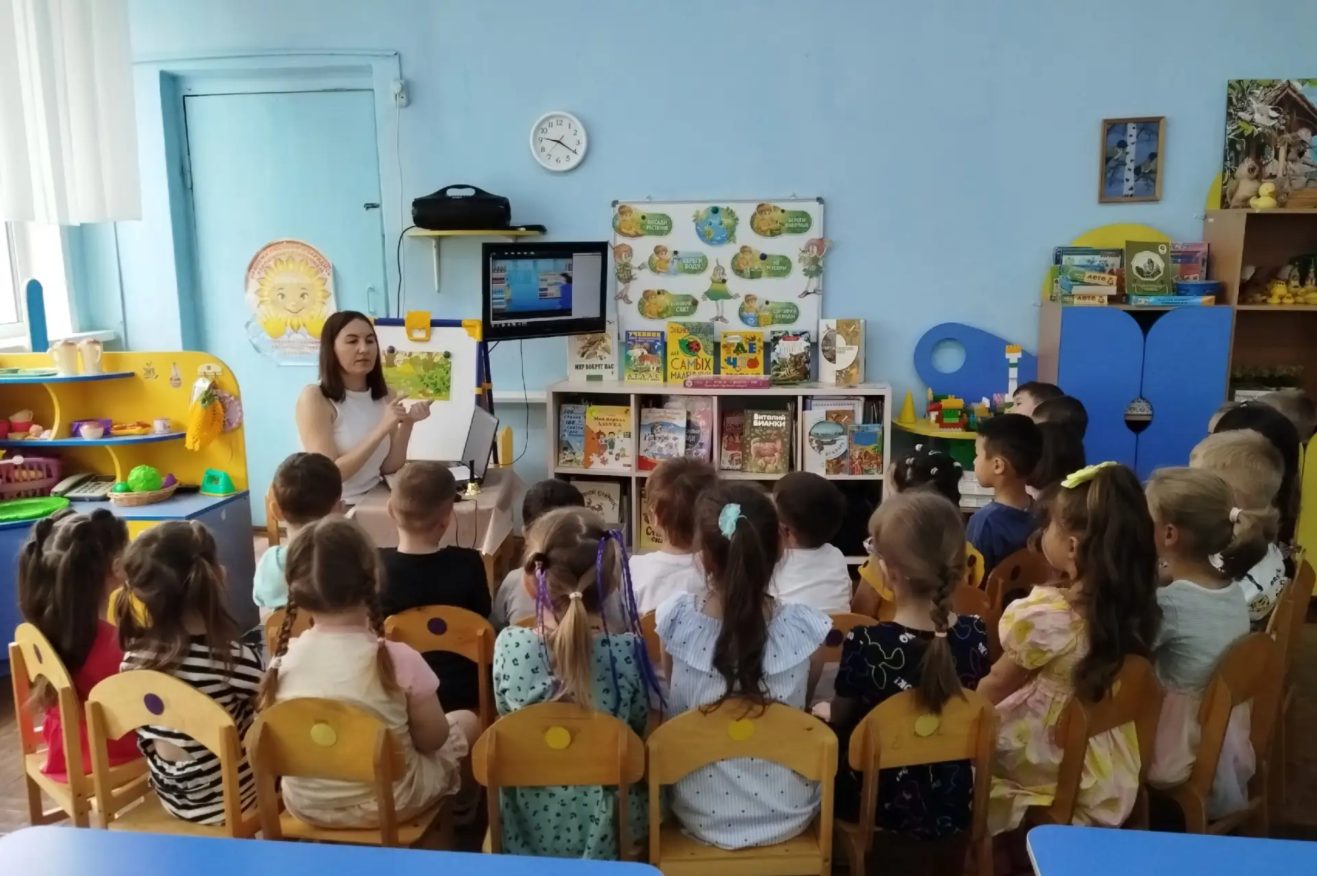 В старшей группе 11 и 9 прошёл тематический день «День защиты окружающей среды".