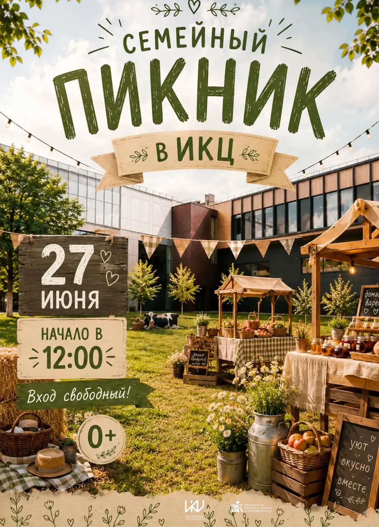 Новая традиция — Летние пикники в ИКЦ! ☀️

Первый — уже 27 июня. Будет весело и душевно.

В программ