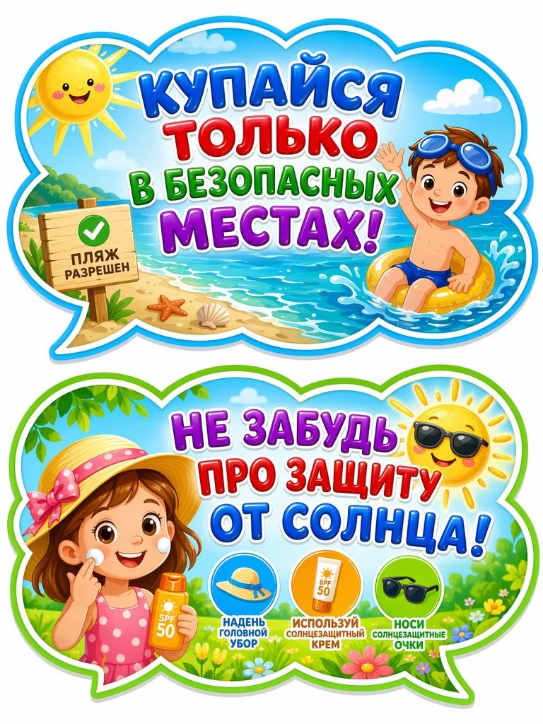 ☀️ Лето без опасности: готовые идеи для детского сада! ☀️