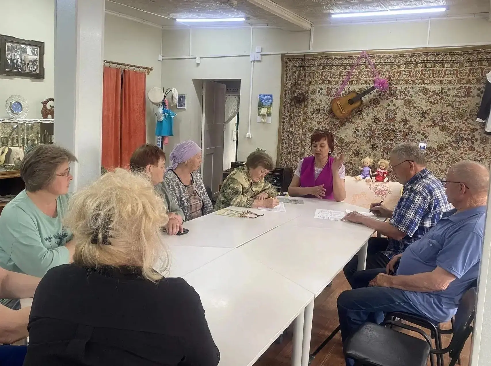Очередное заседание краеведческого клуба «Родник» состоялось на днях в стенах Куйтунского районного 