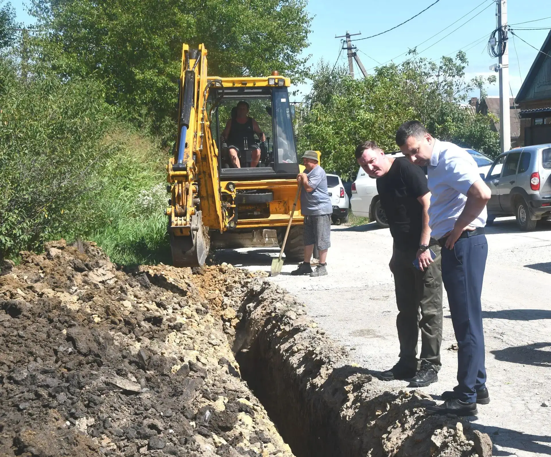 Водоснабжение в Новодмитриевском, как и во многих других поселениях муниципалитета, одна из самых ос