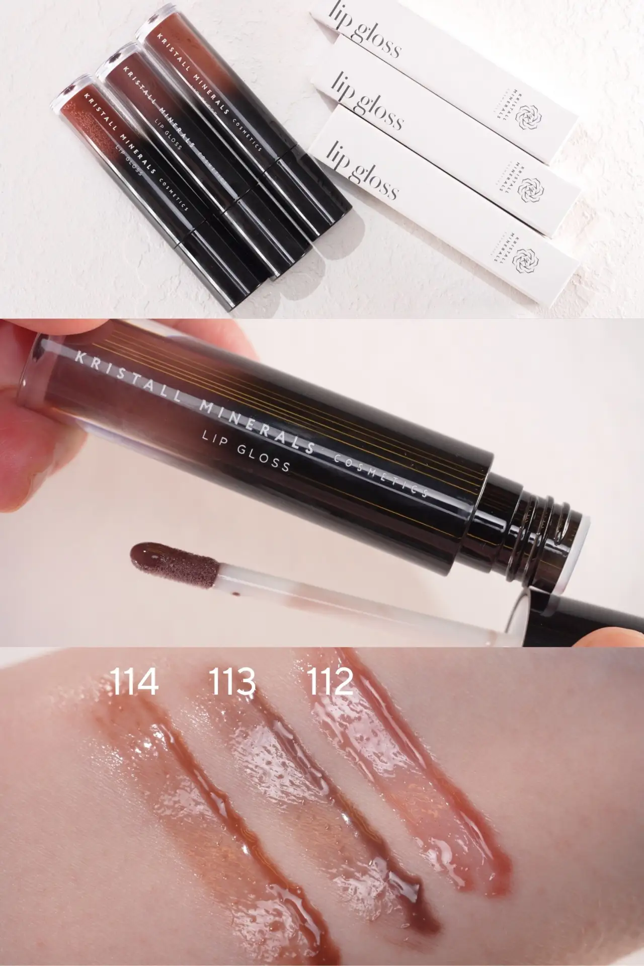 Пост со свотчами для губ KRISTALL MINERALS из этого видео 👄

Это классная тройка для губ, которая з