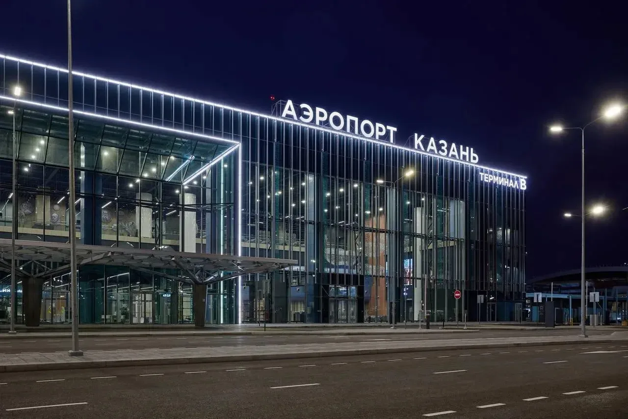 🛩️ Так сейчас выглядит новый терминал аэропорта Казани — здание полностью достроено