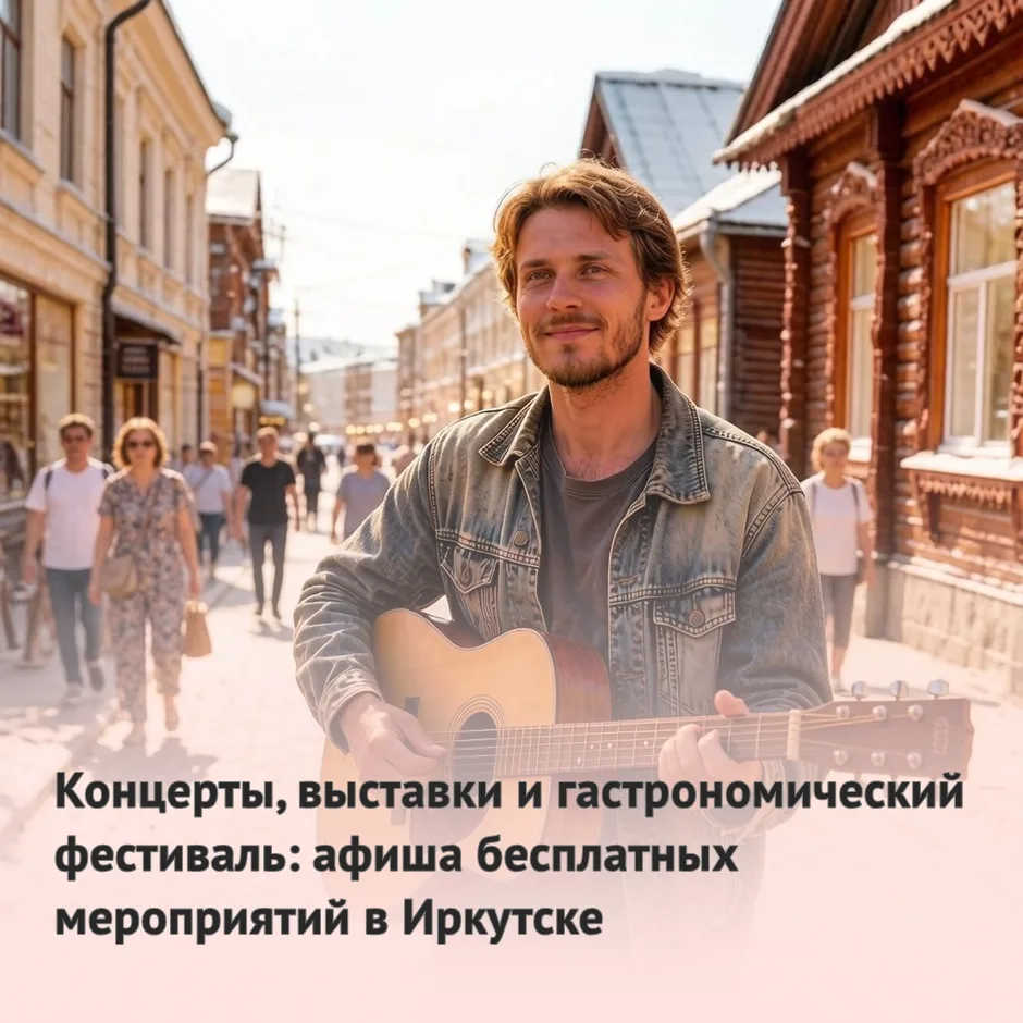 ✅ Афиша бесплатных мероприятий в Иркутске

— С 23 по 28 июня 21:00
Летний кинотеатр во дворах. Показ