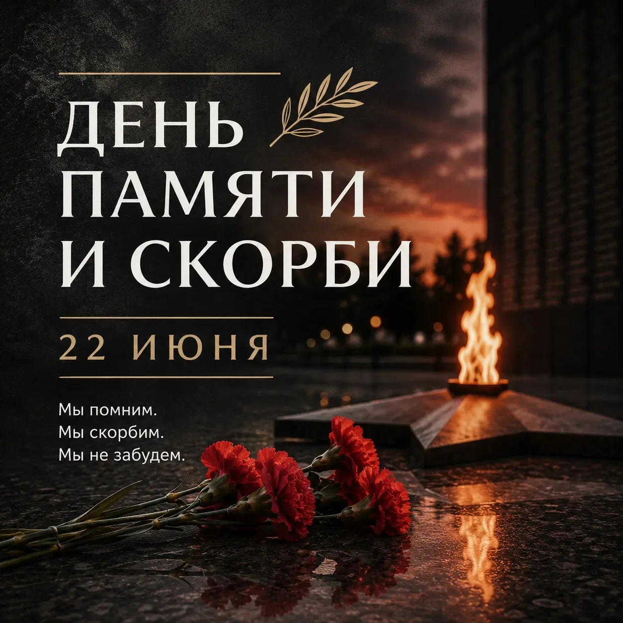 🕯 22 июня — День памяти и скорби  - Начало Великой Отечественной войны 🕯

22 июня — одна из самых 
