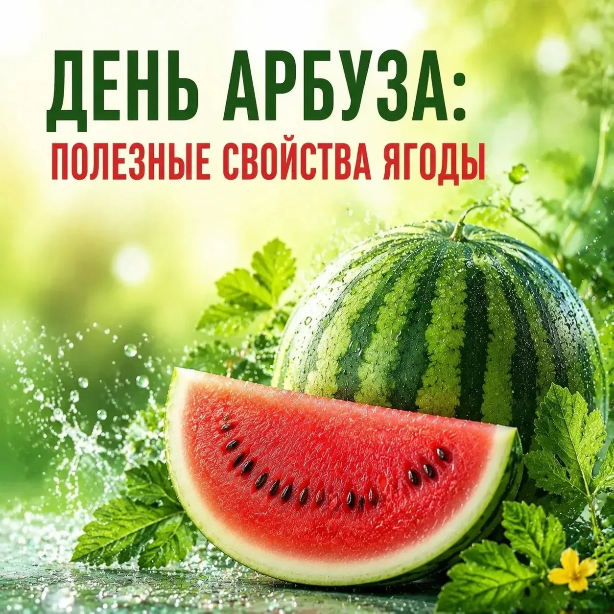 3 августа — День арбуза