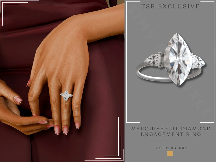 🌸 Кольцо Diamond Engagement Ring 🌸
