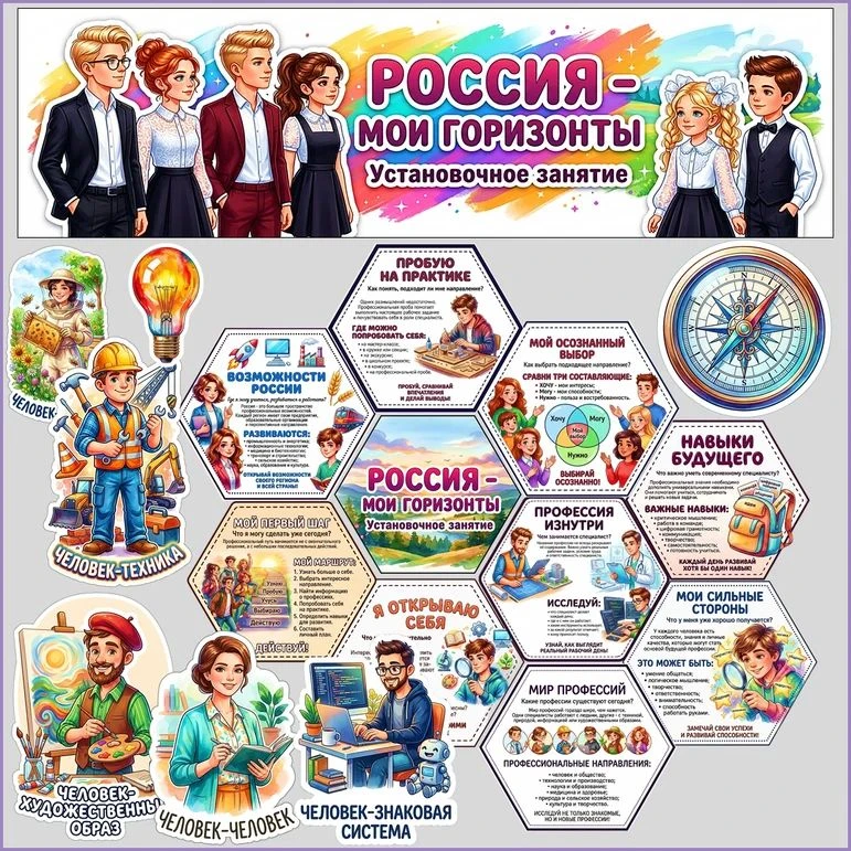 3 сентября 2026 года стартует курс внеурочной деятельности «Россия — мои горизонты». Пе...