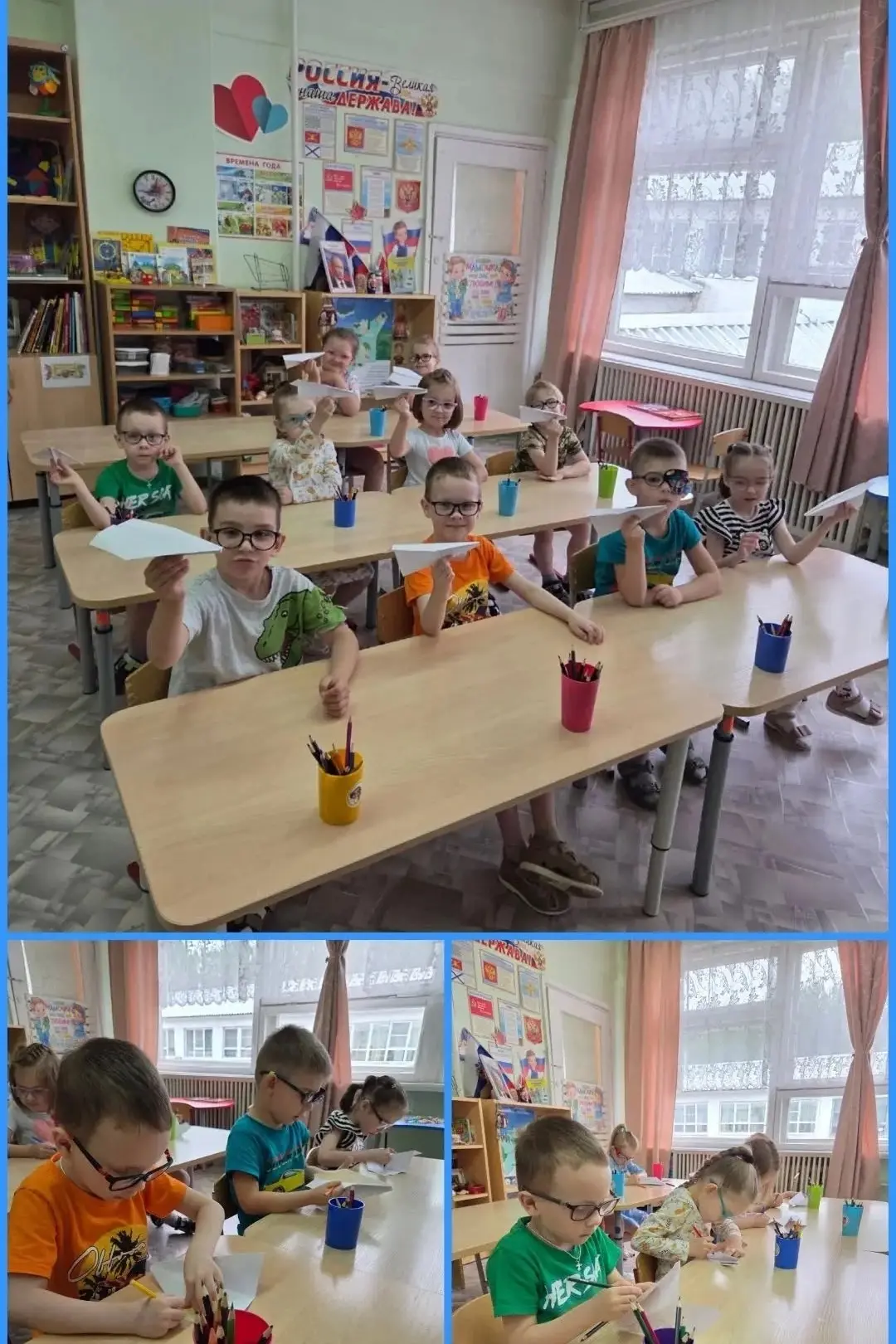 Сегодня в cтаршей группе № 8  царила особая атмосфера полёта, творчества и детской радо...