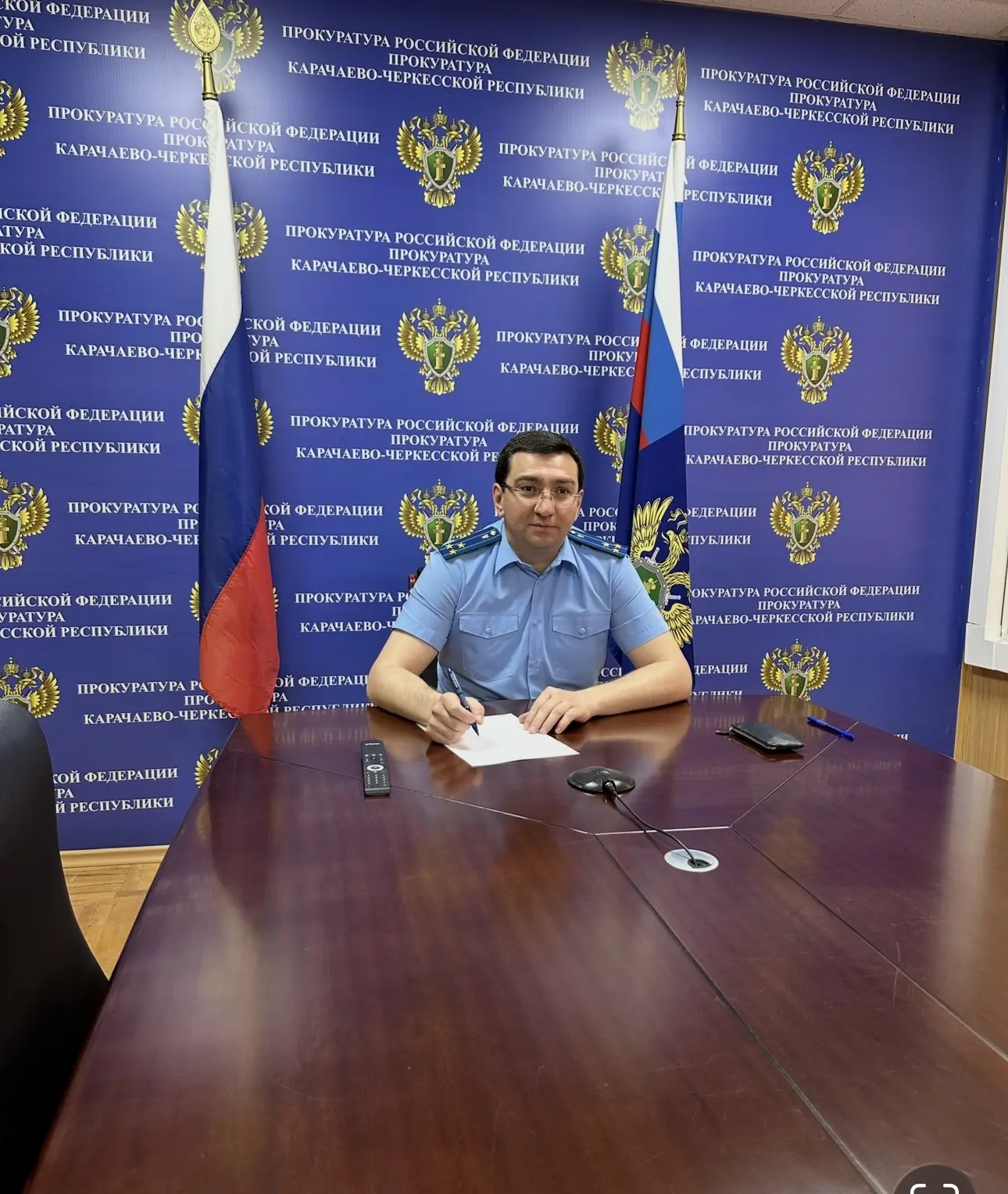 ⚡️Состоялся личный прием граждан заместителем прокурора Карачаево-Черкесской Республики Асланом Докш