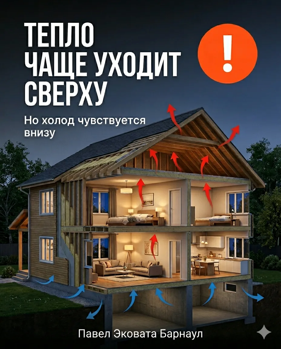 Где чаще всего теряется тепло?