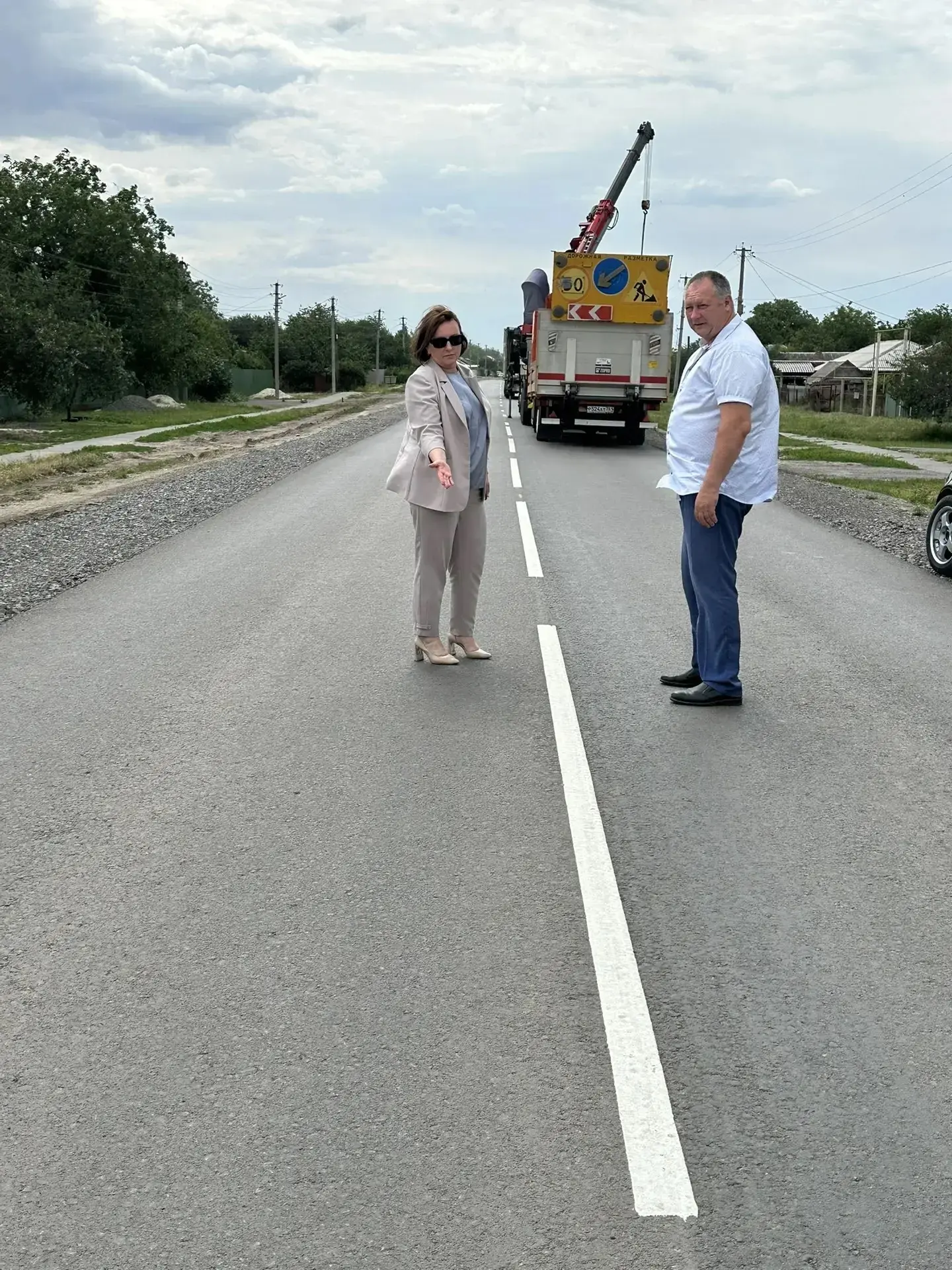 ☀ Подходят к завершению работы по ремонту автомобильной дороги общего пользования межму...