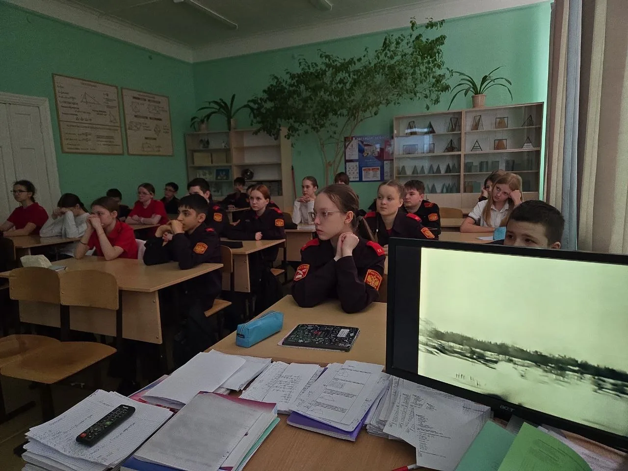 Интерактивный урок памяти в стенах нашей школы  В нашей школе прошёл необычный урок истории, посвящё