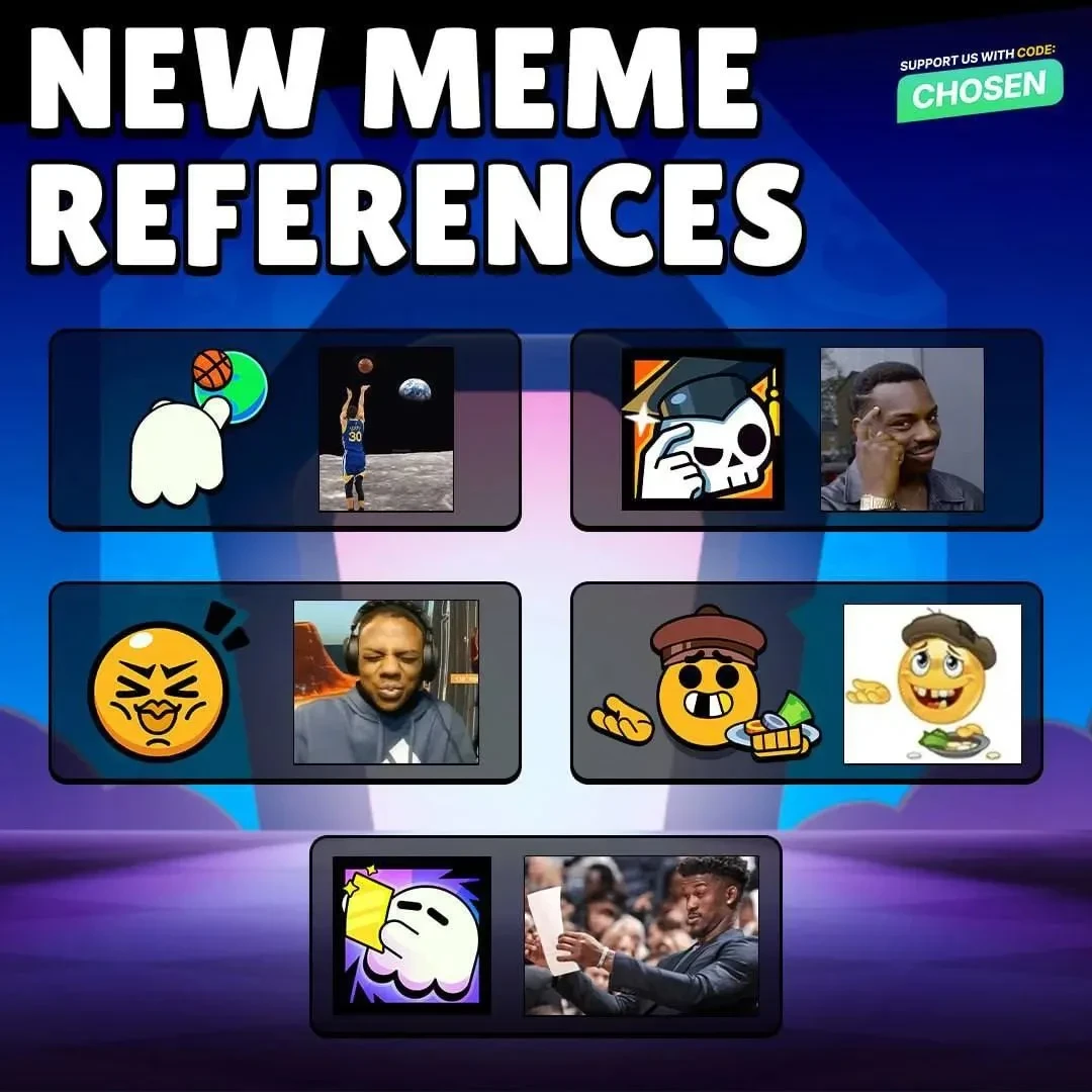 👀 Мемы добрались до Brawl Stars