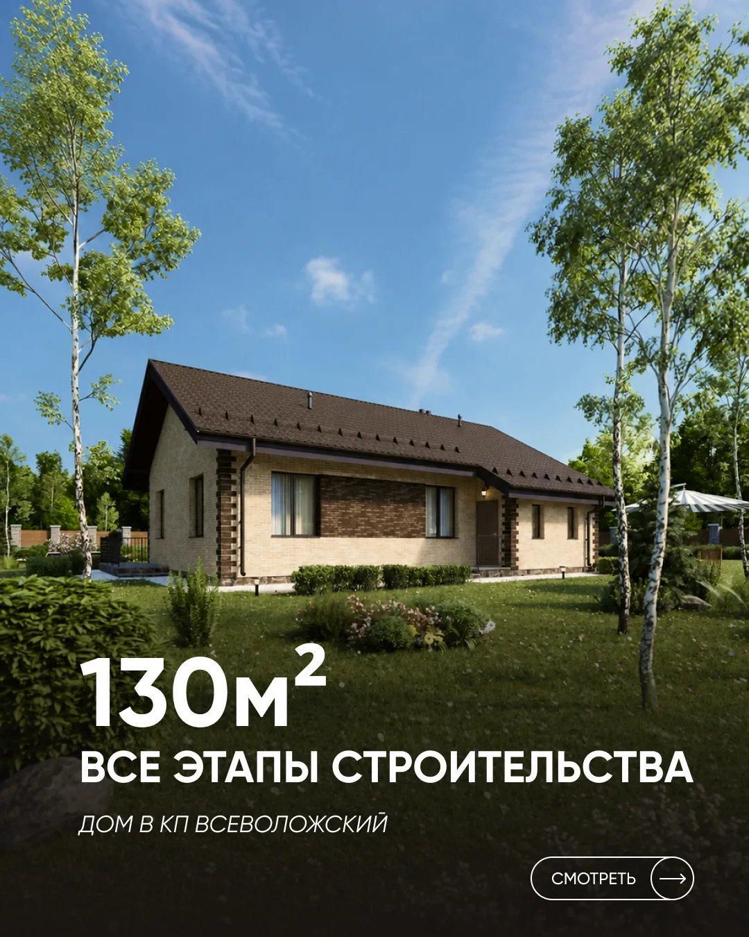 Дом в 20 минутах от города — КП Всеволожский