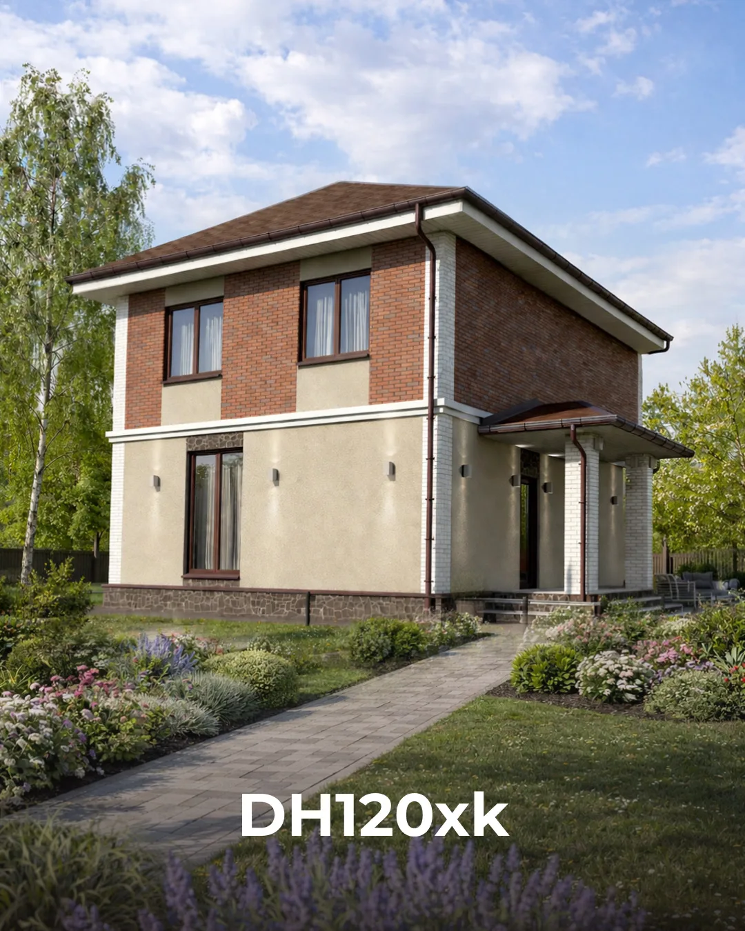 DH120xk, площадь 104 м². Цена: от 5 545 000 ₽